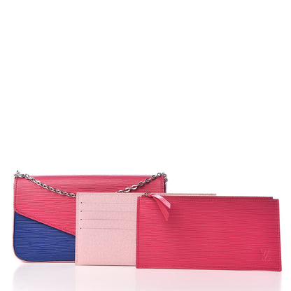 Louis Vuitton Epi Pochette Felicie Hot Pink 3 of 9