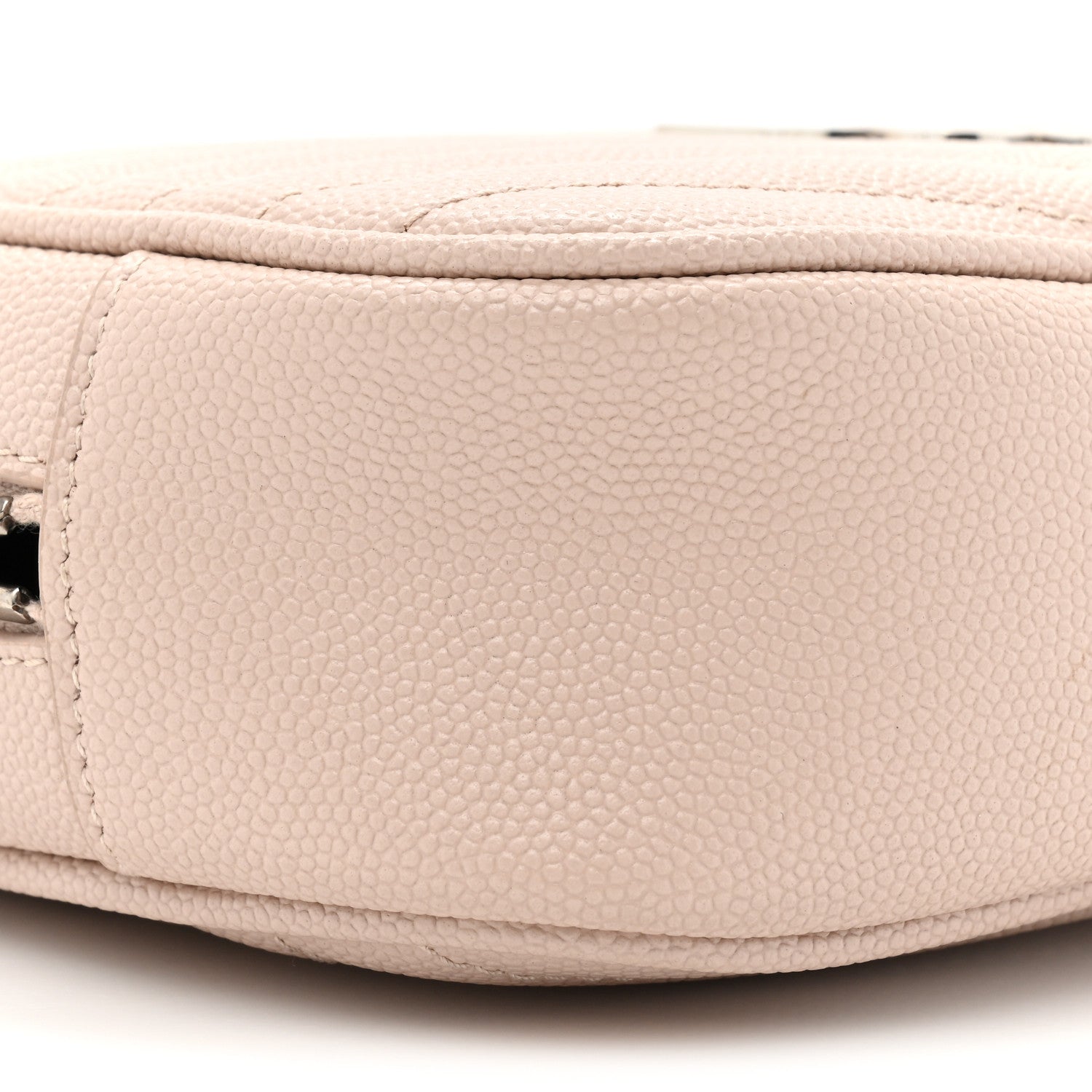 Saint Laurent Grain De Poudre Matelasse Monogram Mini Lou Camera Bag Marble Pink 9 of 10