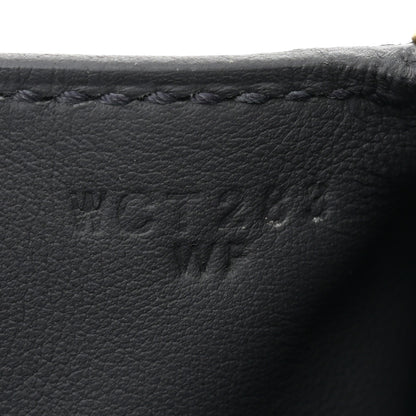 Hermes Taurillon Clemence Mini Lindy 20 Ardoise 7 of 11