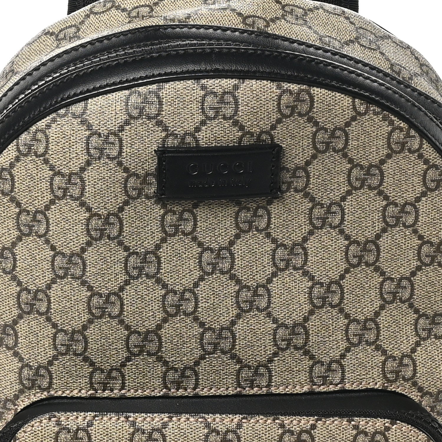 Gucci GG Supreme Monogram Small Eden Day Backpack Black 8 of 10