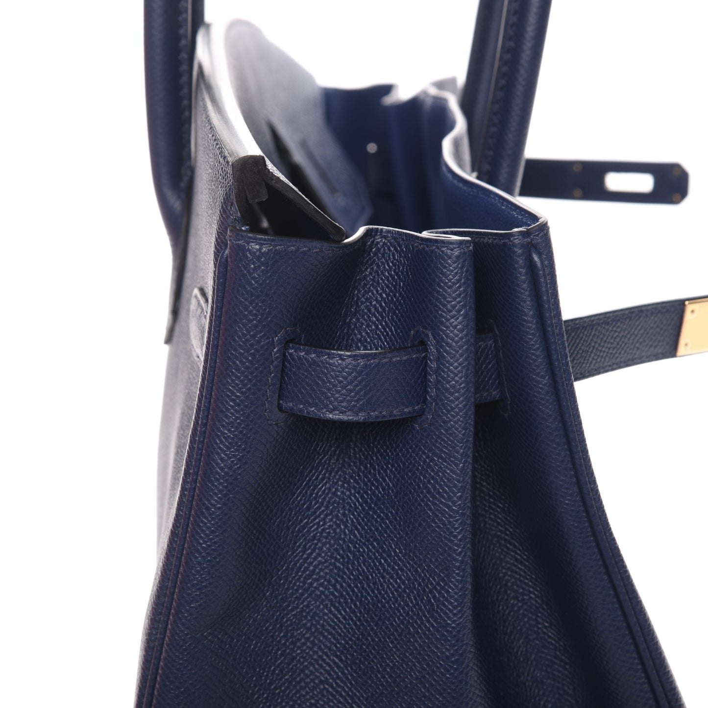 Epsom Birkin 35 Bleu Saphir