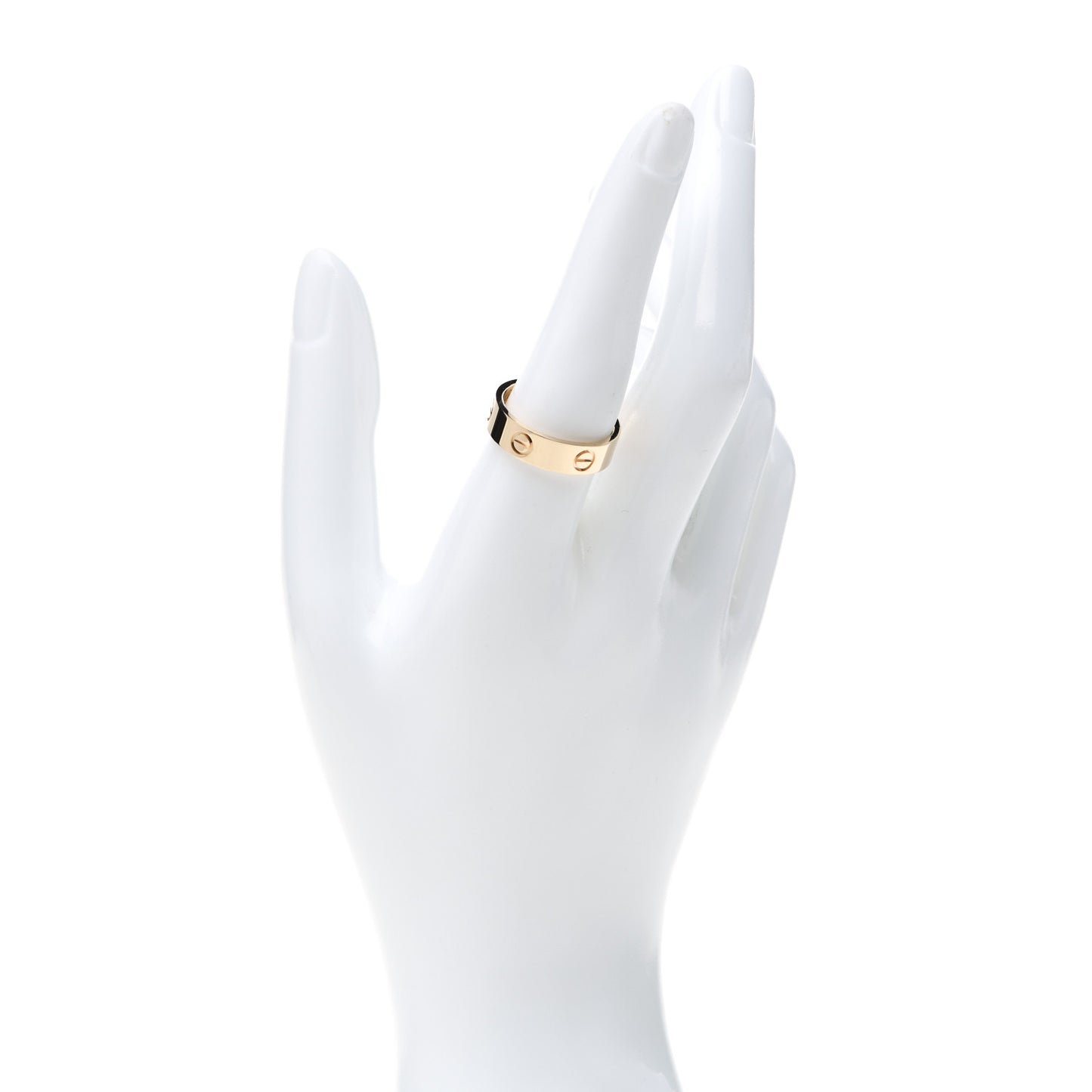 18K Yellow Gold 5.5mm LOVE Ring 58 8.25