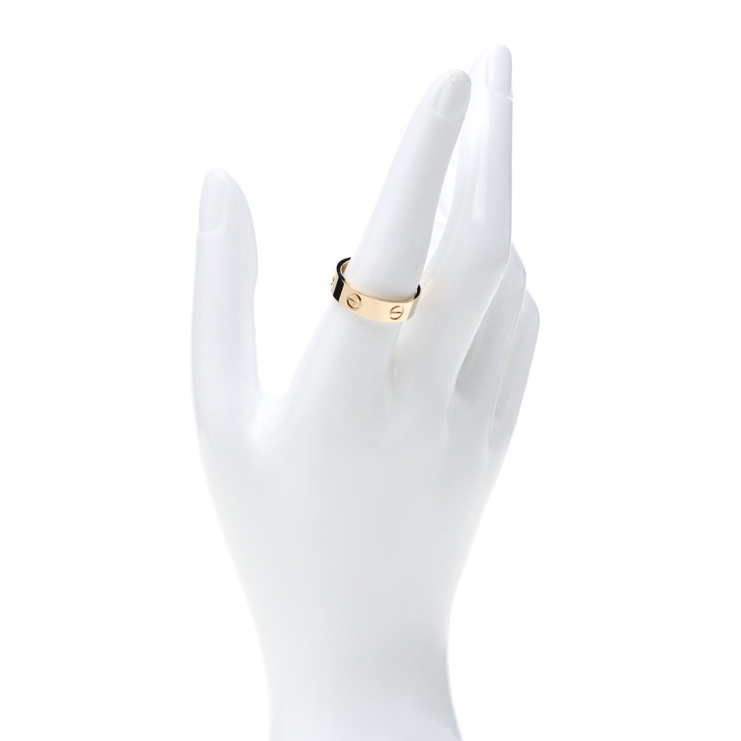 Cartier 18K Yellow Gold 5.5mm LOVE Ring 58 8.25 2 of 5