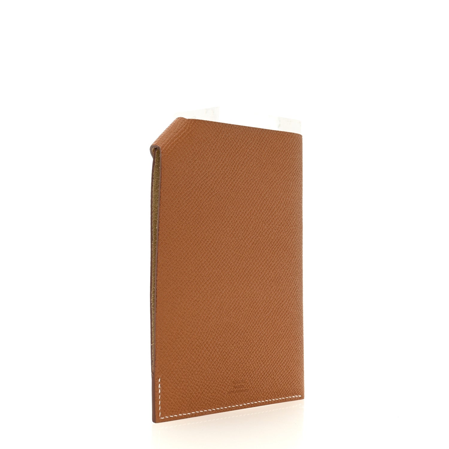 Hermes Epsom Tarmac PM Passport Holder Gold 3 of 8