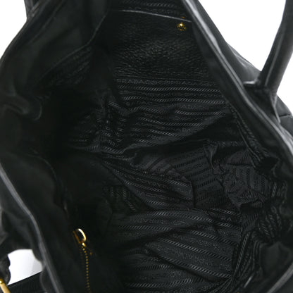 Prada Tessuto Nylon Cervo Shoulder Bag Black 4 of 7