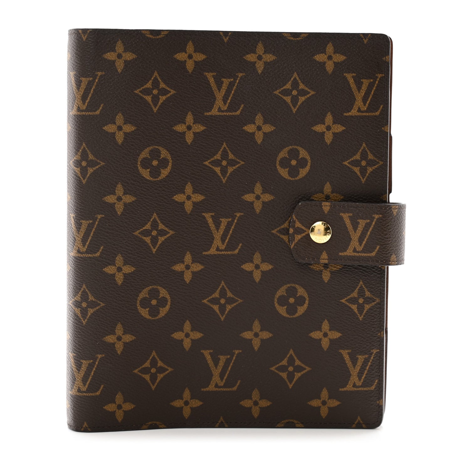 Monogram Large Ring Agenda Cover