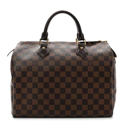 Louis Vuitton Damier Ebene Speedy 30 1 of 10