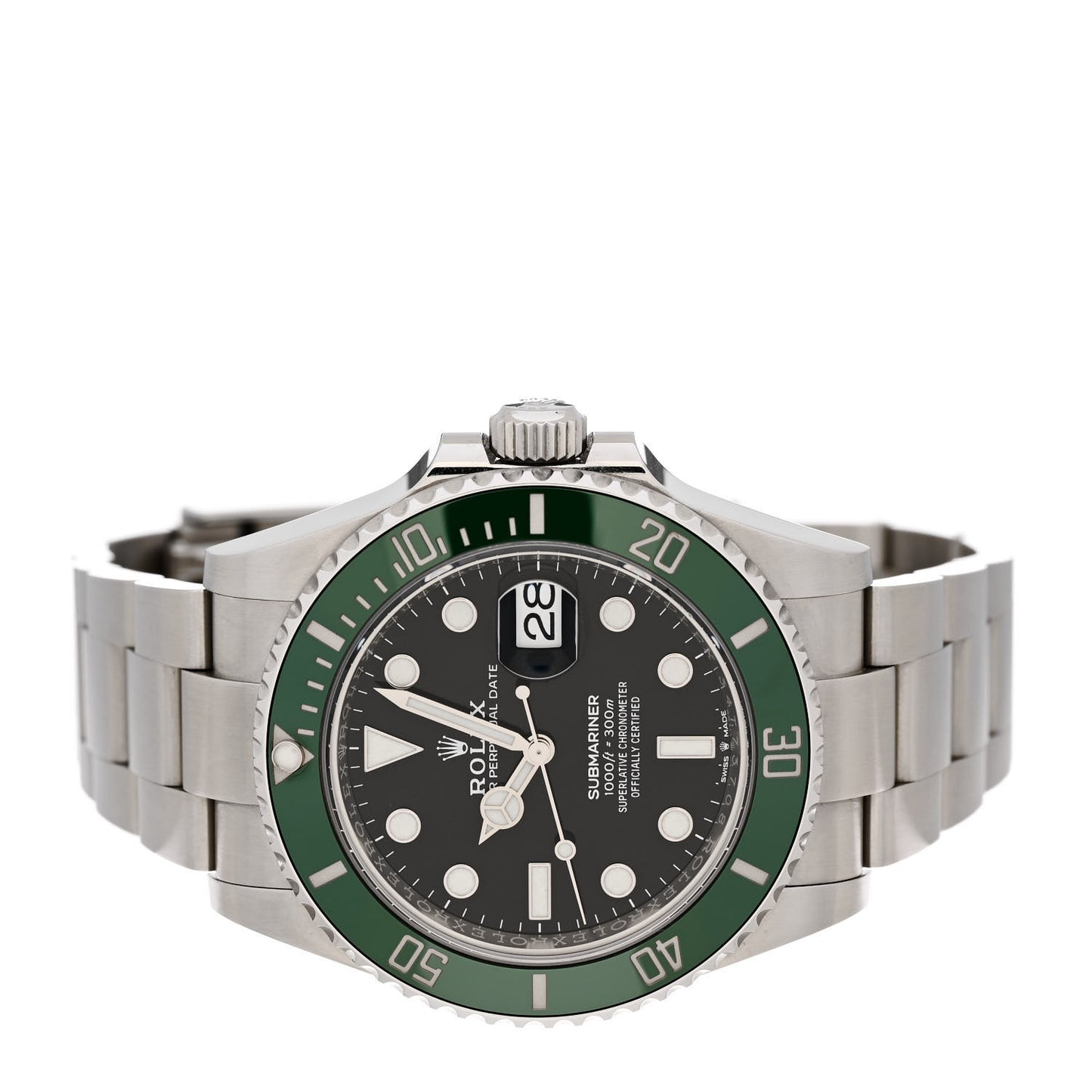 Stainless Steel 41mm Oyster Perpetual Submariner Date Starbucks Watch Black 126610LV