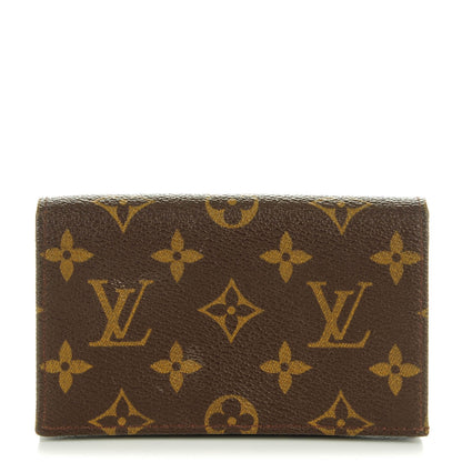 Louis Vuitton Monogram Porte-Monnaie Billets Tresor Wallet 1 of 8