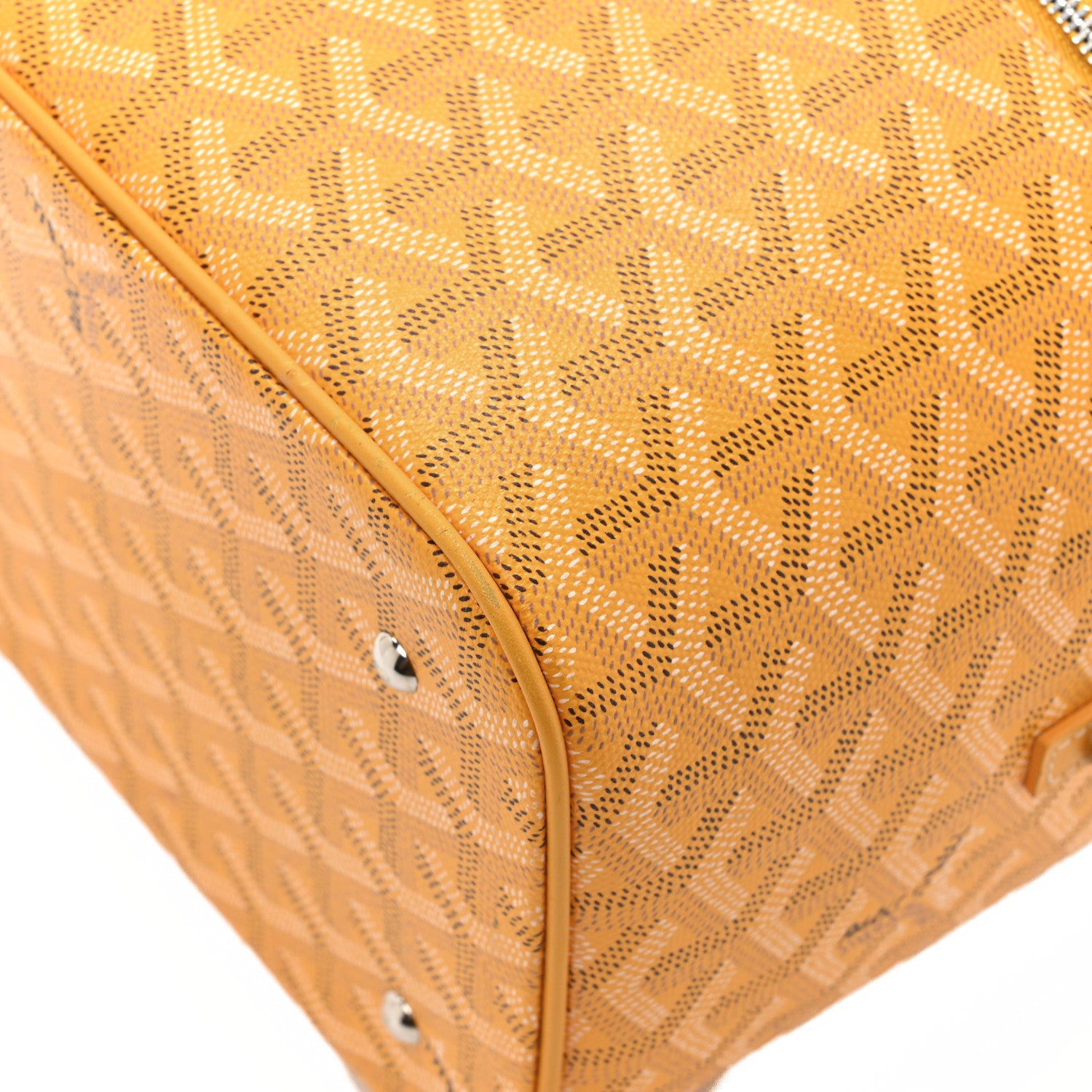 Goyard Goyardine Muse Vanity Case Yellow 13 of 14