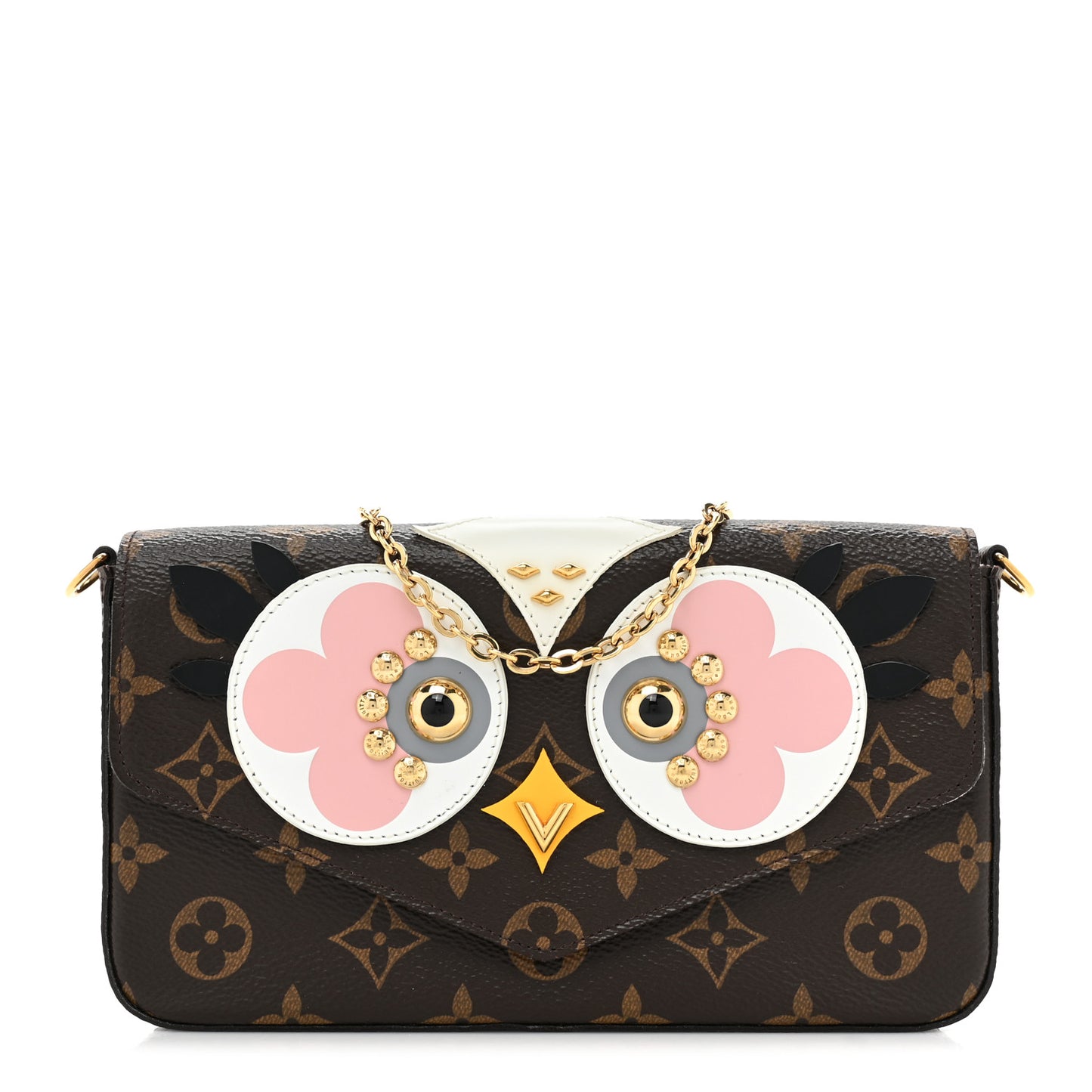 Monogram Lovely Birds Pochette Felicie Chain Wallet