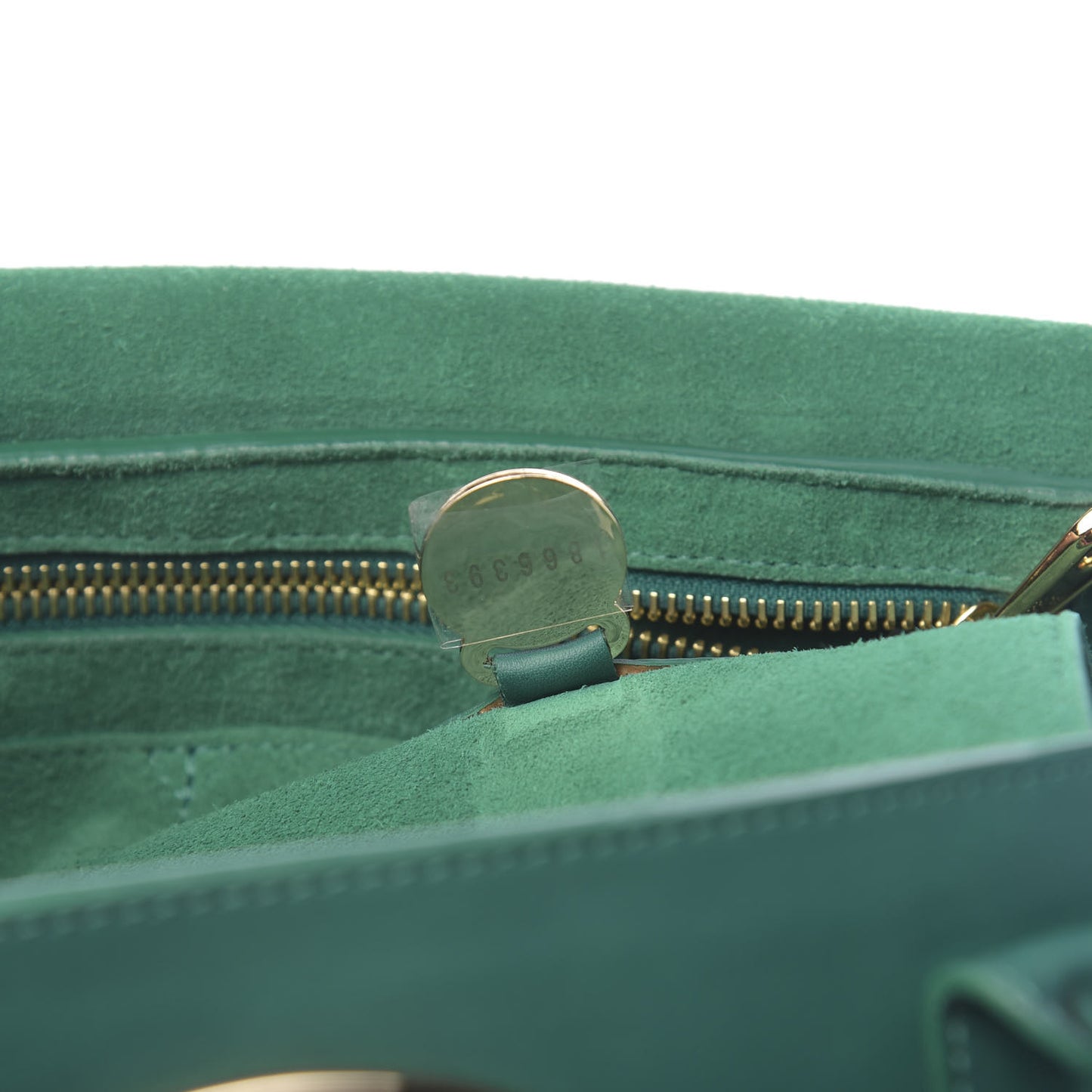 Micrograin Calfskin Bayswater Emerald