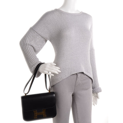 Hermes Box Constance 23 Black 2 of 7