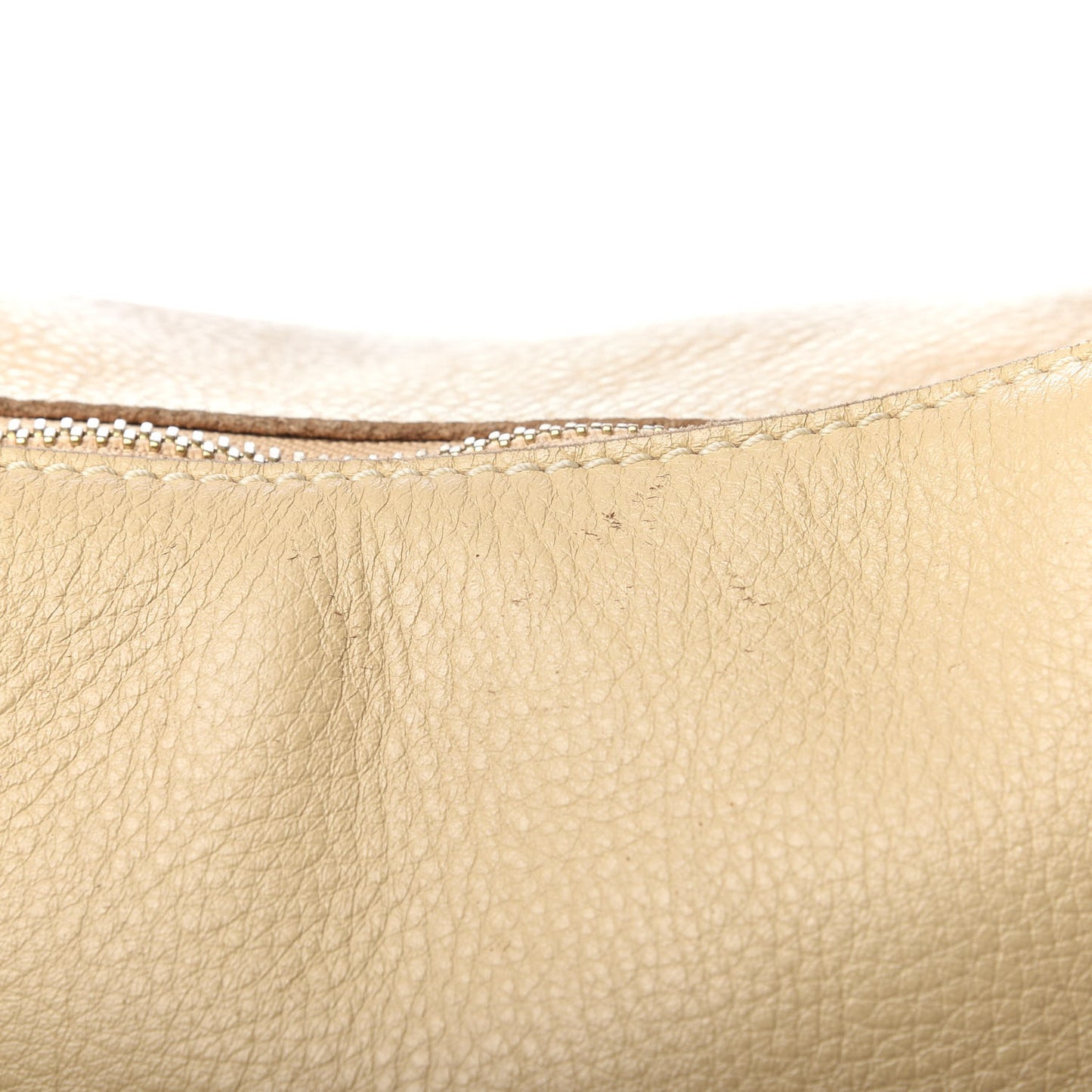 Calfskin Large Marcie Hobo Beige