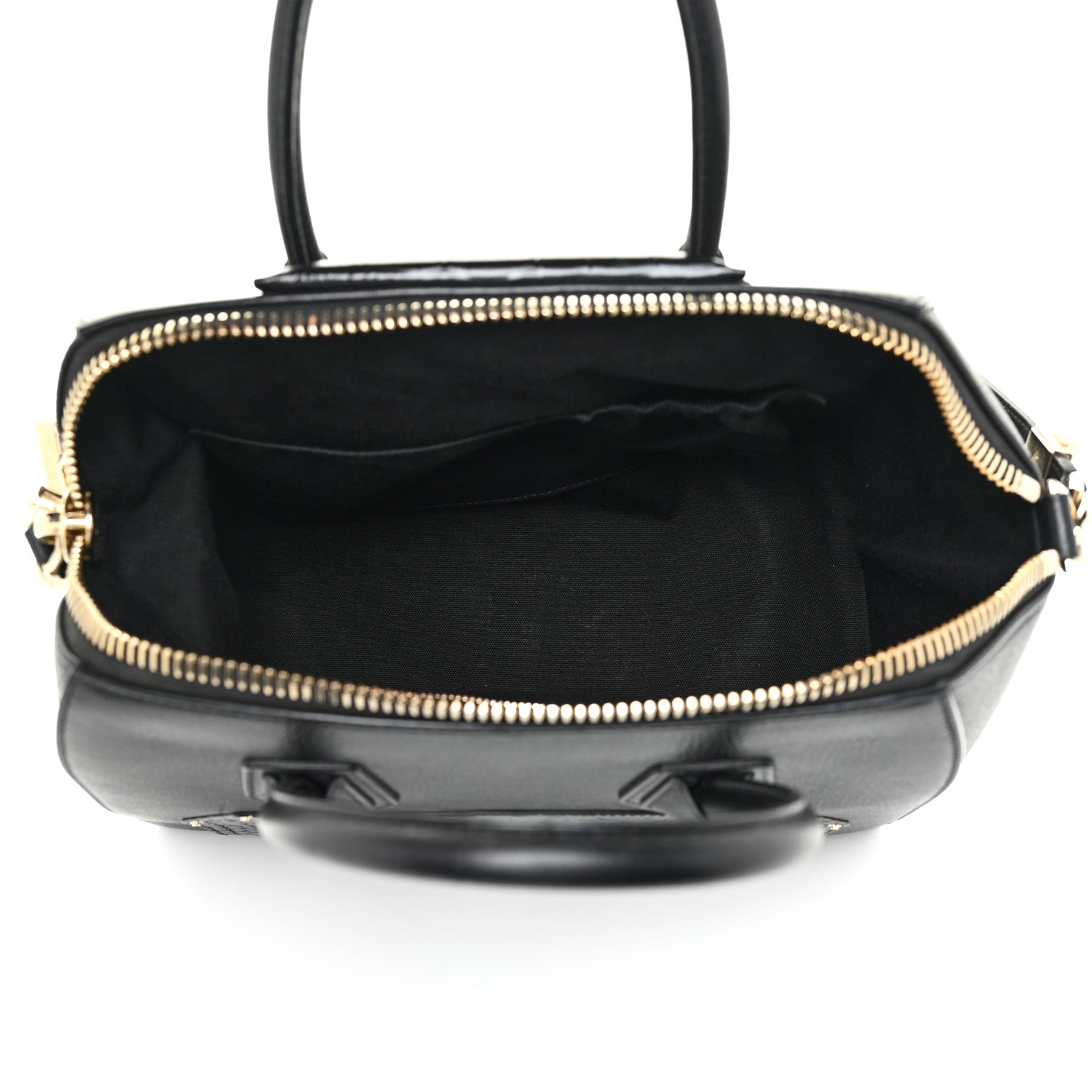 Givenchy Calfskin Crocodile Embossed Medium Antigona Black 5 of 13