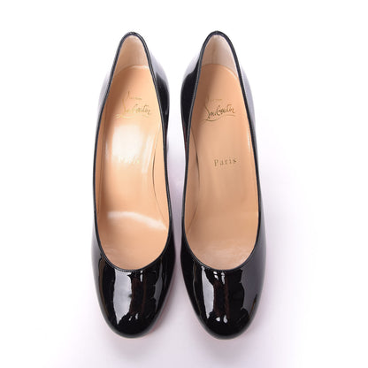 Christian Louboutin Patent Baobab 85 Pumps 37.5 Black 5 of 10