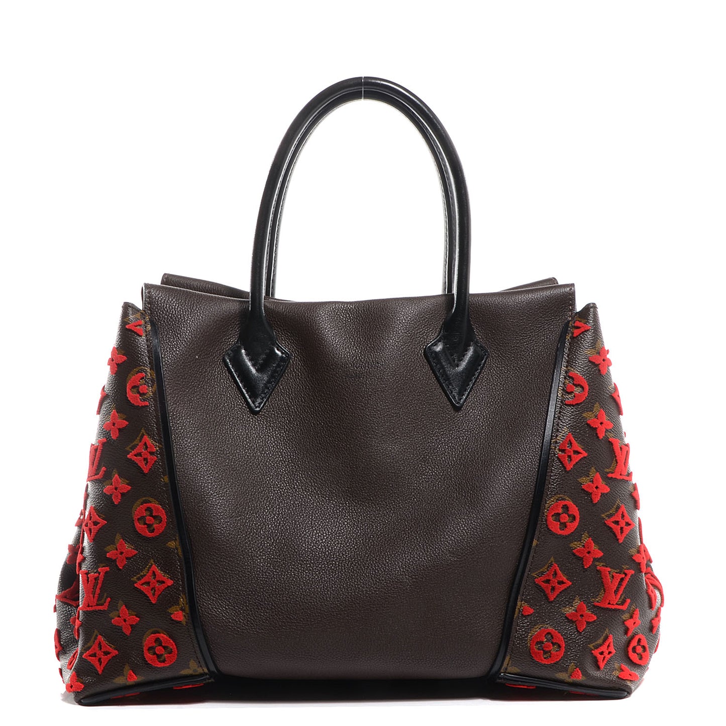 Veau Cachemire Tote W PM Chocolate