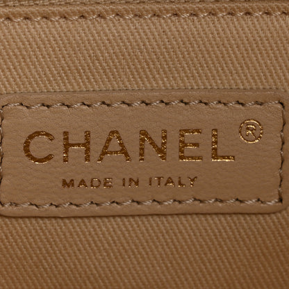 Chanel Tweed Nature Medium Single Flap Dark Beige 15 of 34