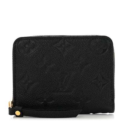 Louis Vuitton Empreinte Zippy Coin Purse Black 1 of 6