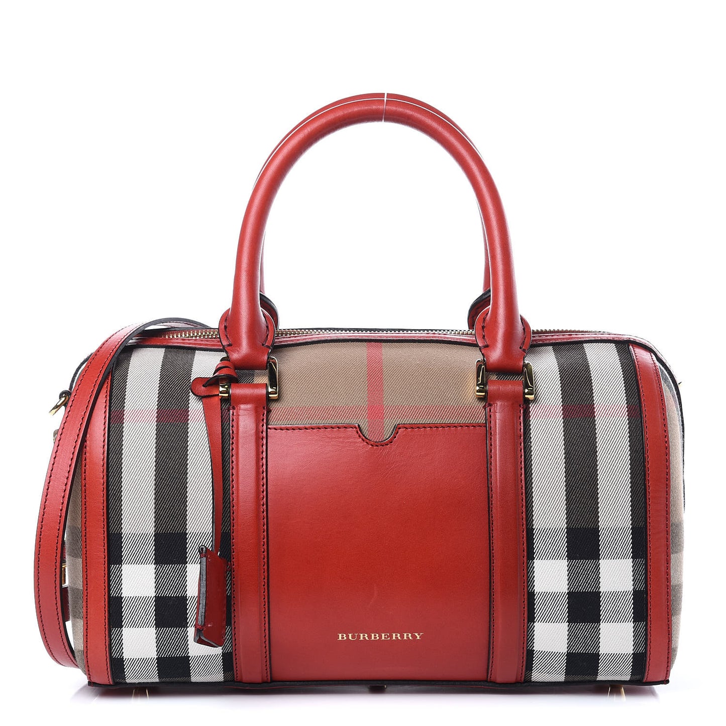 House Check Medium Alchester Military Red