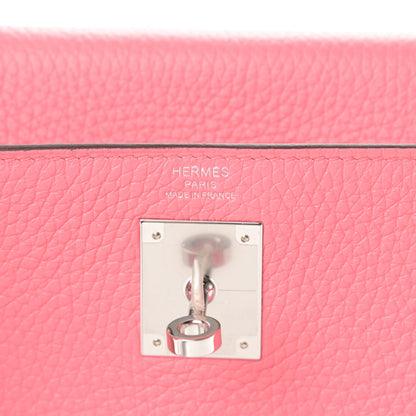 Hermes Taurillon Clemence Kelly Retourne 28 Rose Azalee 6 of 11