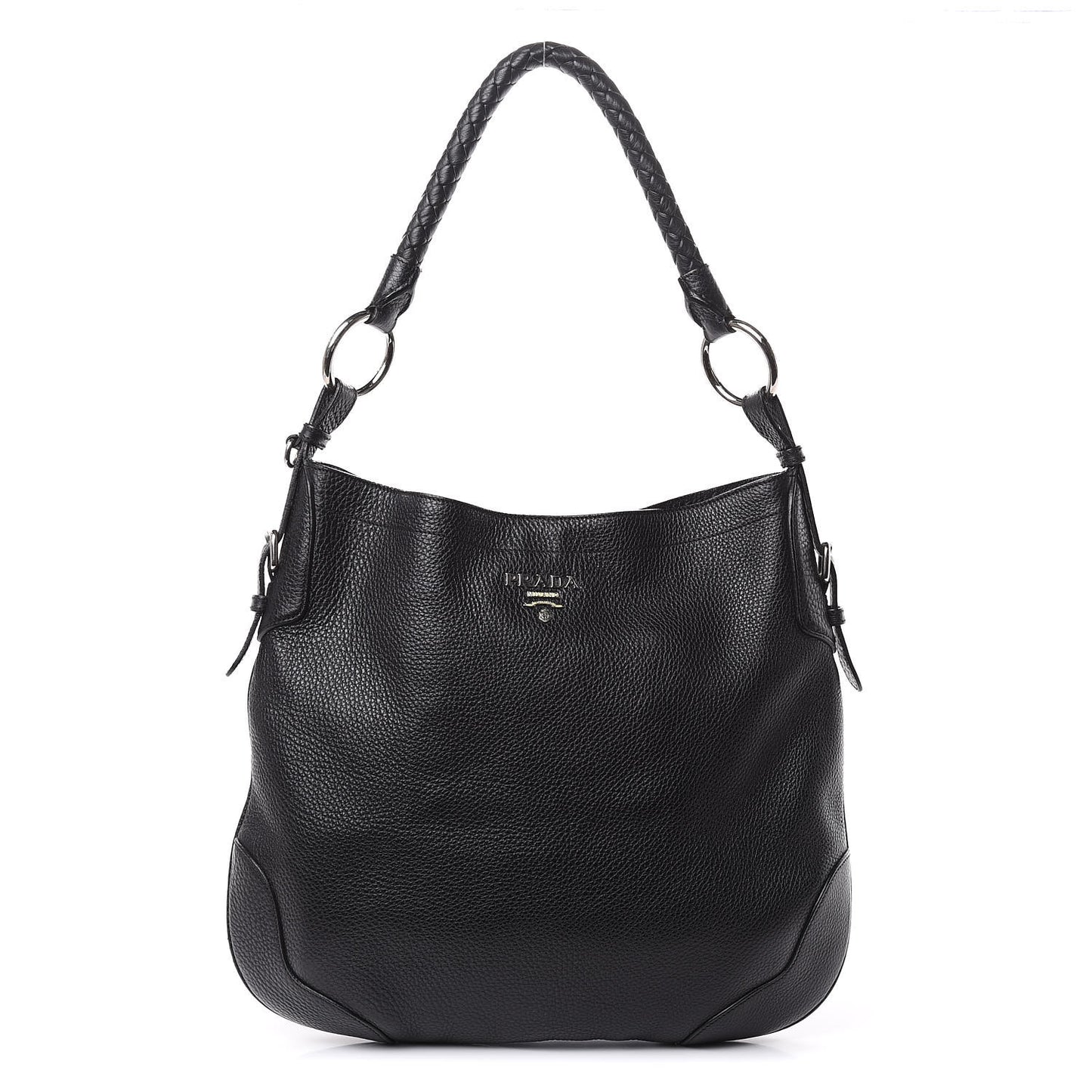 Vitello Daino Hobo Black