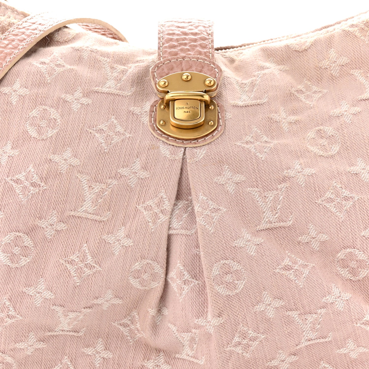 Louis Vuitton Monogram Denim Slightly Rose 7 of 10