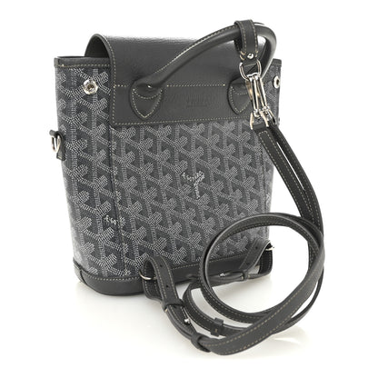 Goyard Goyardine Calfskin Mini Alpin Backpack Grey 3 of 14