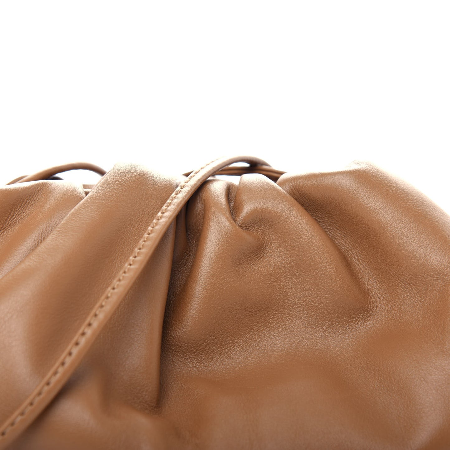 Butter Calfskin The Mini Pouch Cammello