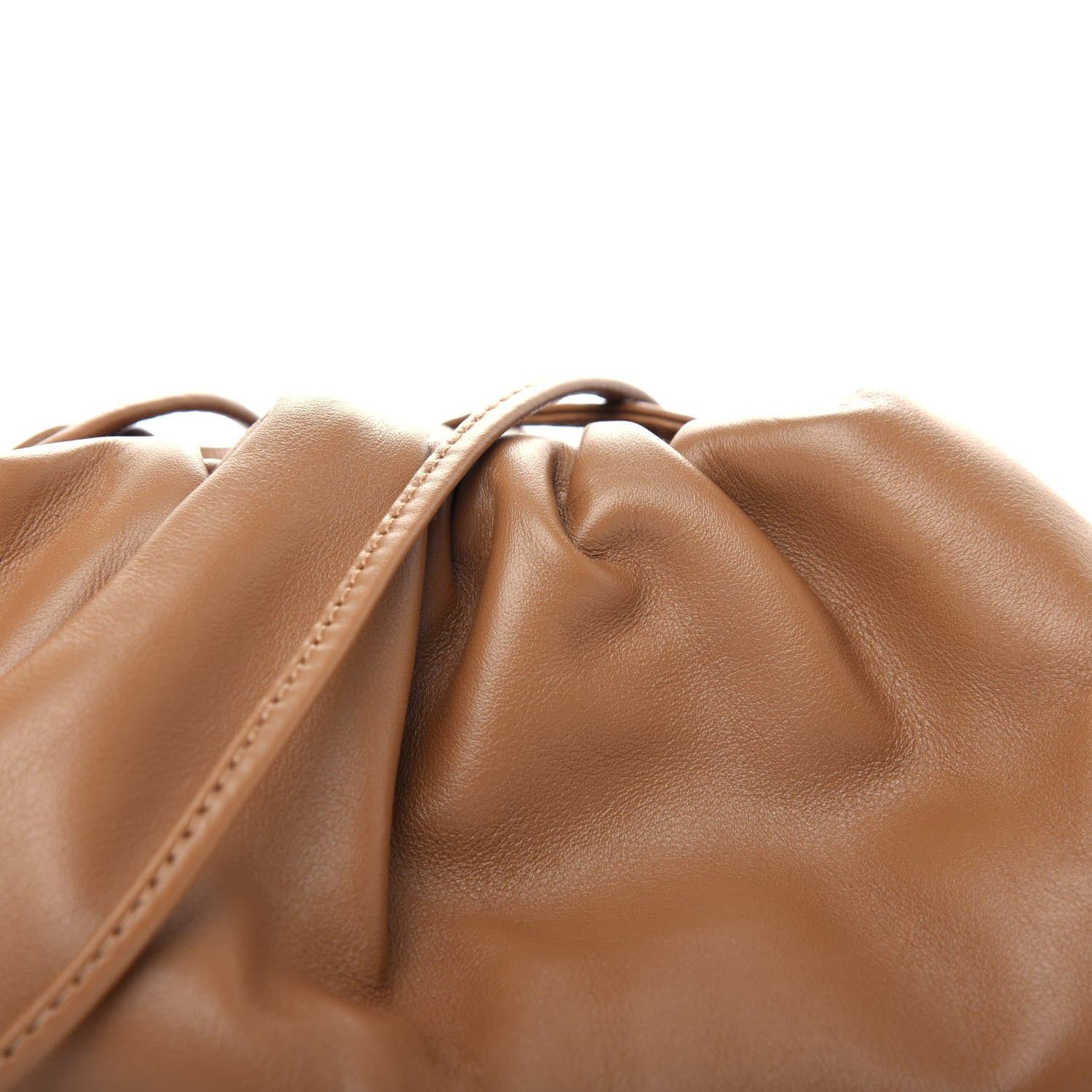 Bottega Veneta Butter Calfskin The Mini Pouch Cammello 10 of 10