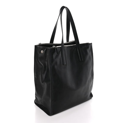 Prada Double Zip Saffiano Tote Black 3 of 10