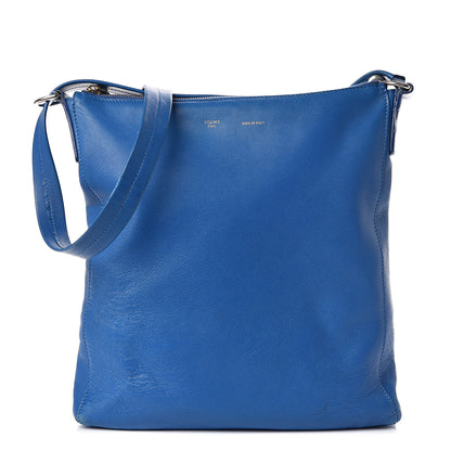 Celine Lambskin Crossbody Adjustable Bag Blue 1 of 13