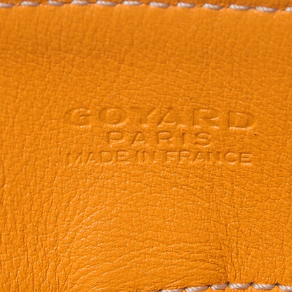 Goyard Goyardine Voltaire Smile Tote Yellow 6 of 6
