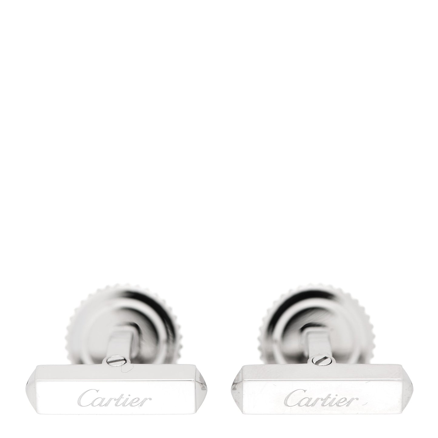 Palladium Sterling Silver Blue Spinel R De Cartier Biplane Cufflinks