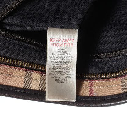 Burberry Haymarket Check Medium Tote Chocolate 7 of 11