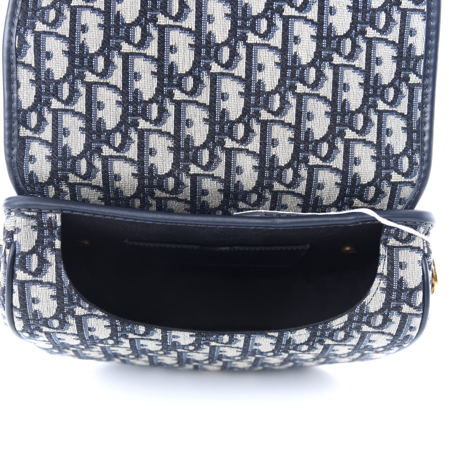 Christian Dior Oblique Medium Bobby Flap Blue 5 of 10