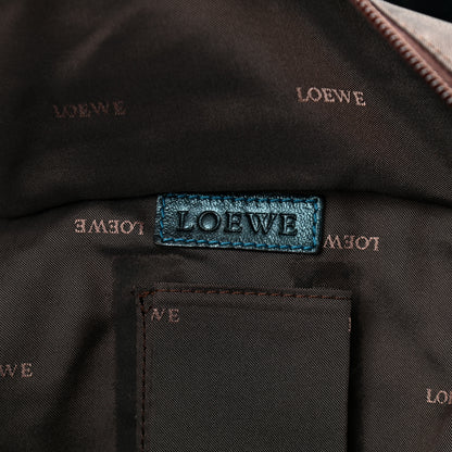 Loewe Metallic Nappa Aire Shoulder Bag Blue 6 of 12