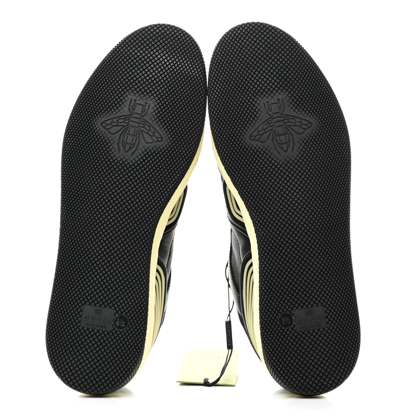 Demetra Glow in the Dark Mens Basket Low Top Sneakers 8.5 Black