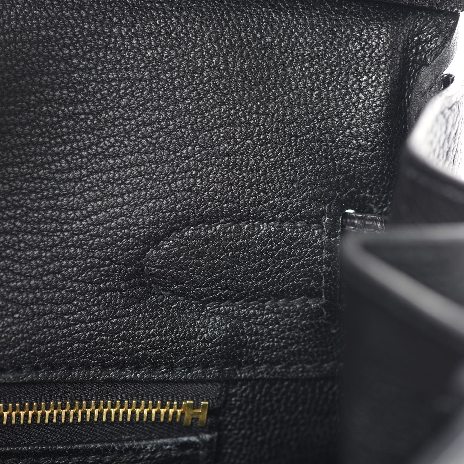 Hermes Togo Matte Alligator Birkin Touch 30 Black 19 of 37