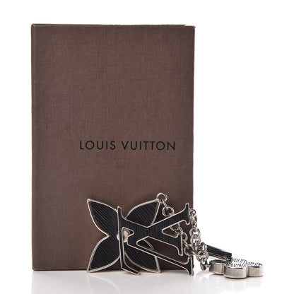 Louis Vuitton Electric Epi Fleur d'Epi Bag Charm Black 3 of 3