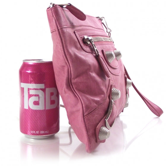 Agneau GSH Flat Clutch Framboise
