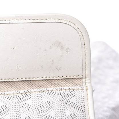 Goyard Goyardine Saint Louis PM White 11 of 15