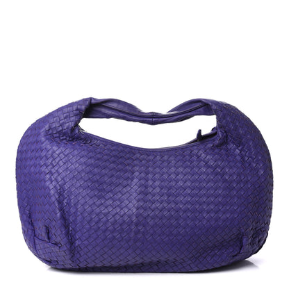 Bottega Veneta Nappa Intrecciato Large Belly Veneta Hobo Anemone 1 of 9
