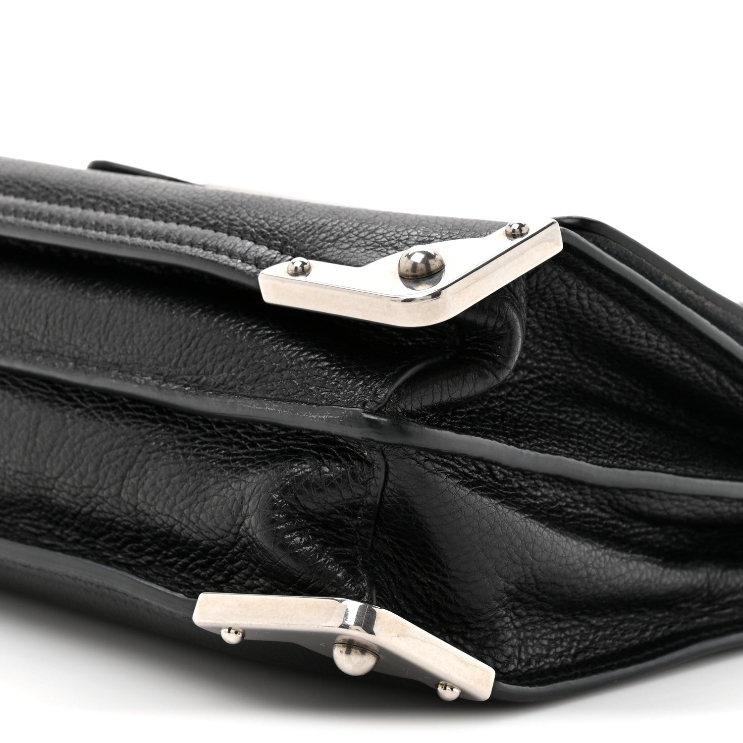Prada Glace Calf Soft Cahier Bag Black Astrale 10 of 12