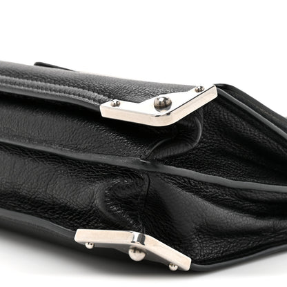 Prada Glace Calf Soft Cahier Bag Black Astrale 10 of 12