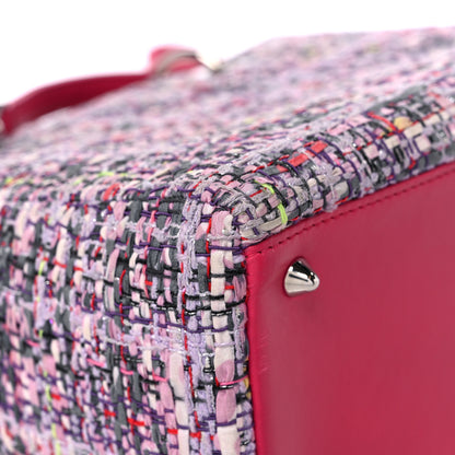 Christian Dior Tweed Medium Lady Dior Pink Multicolor 10 of 20