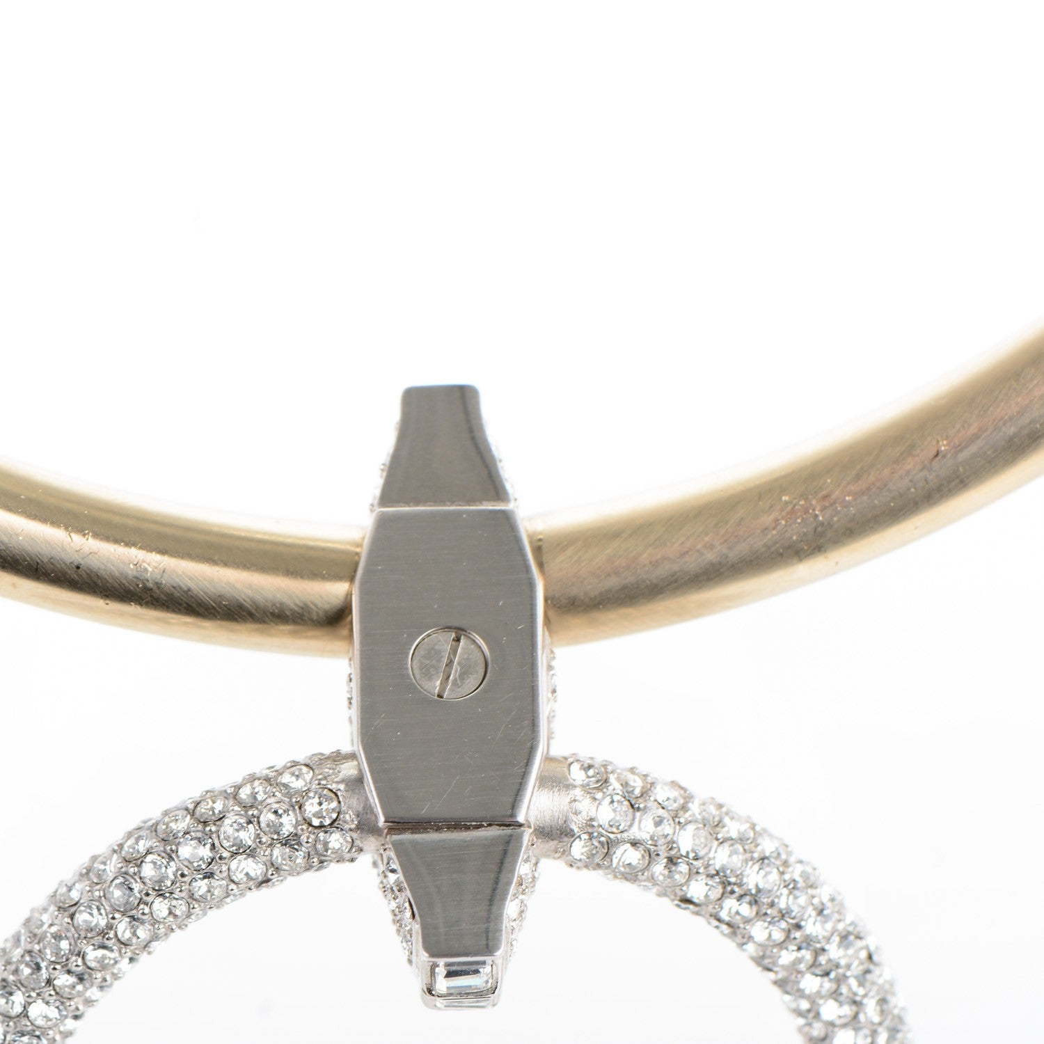 Chanel Crystal CC Choker Necklace Gold 5 of 6
