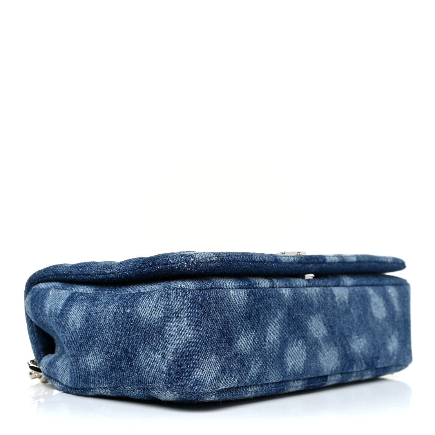 Burberry Denim Quilted Small Lola Bag Blue 4 of 9