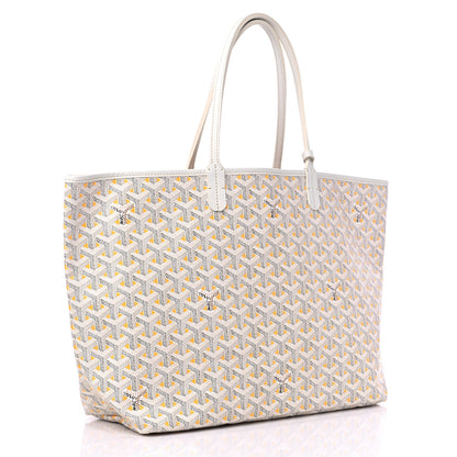 Goyard Goyardine Saint Louis Claire Voie PM White Yellow 4 of 11