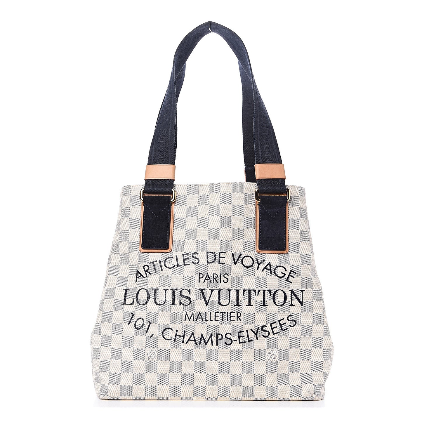 Damier Azur Beach Cabas PM